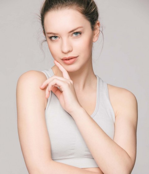 Bra and Leggings Grey Seamless 33